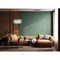 Z-Lite Carnaby Chandelier, 6-Light, 24.25 In.W x 12 In.H, Matte Black/Clear Ribbed 7504P24-MB - alternate 3